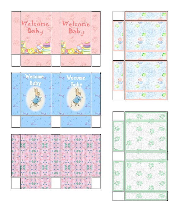 Gift bags for baby Selection 3 large
